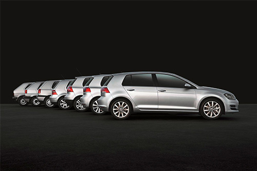 Happy Birthday Volkswagen Golf