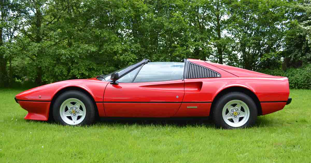 silverstone classic 2014 auction - Ferrari 308 GTS