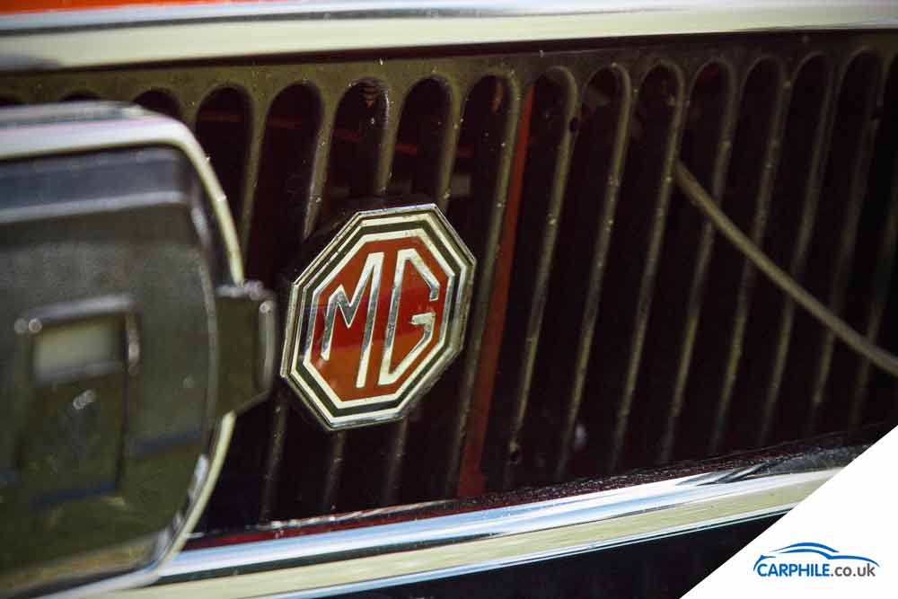 MG MGB photo gallery Mark 3 black grille