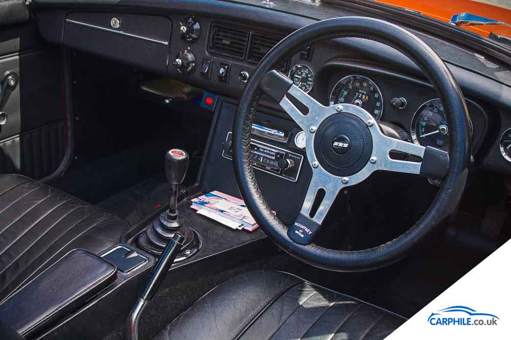 MG MGB photo gallery Mark 3 interior