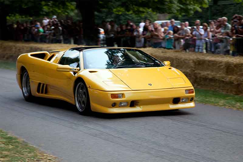 Lamborghini Diablo roadster - Supercar Showdown 2015 - carphile.co.uk