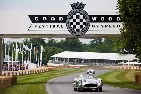 Ex Stirling Moss Mercedes - Goodwood Festival of Speed 2016 - carphile.co.uk
