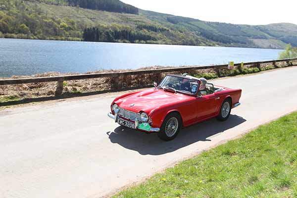 Triumph TR5 at MSA Spring Classic 2016 - carphile.co.uk