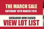 CCA March Sale 2016 - auctions - carphile.co.uk